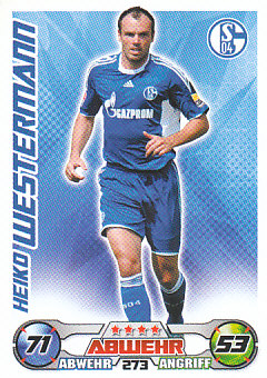 Heiko Westermann Schalke 04 2009/10 Topps MA Bundesliga #273